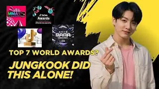 TOP 7 World Awards Achieved by BTS&rsquo;s Jungkook Throughout History, A Legacy Full of Achievements