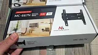 MACLEAN MC-667N tiltable TV Wall Bracket - using it to wall mount big speakers