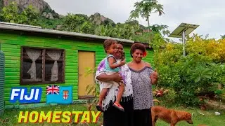 Living With A Local Fijian Family 🇫🇯 First Homestay Experience