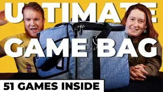 We Fit 51 Games in the Ultimate Board Game Backpack!