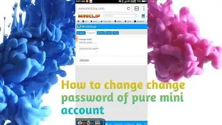 How change password of 8 ball pool pure mini account