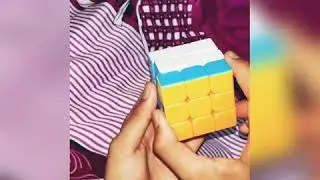 How to make 'Cross Pattern' on 3&times;3 rubix cube 🤩