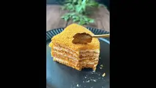 Russian honey cake🤤 #honeycake #sumayyazavahir #recipe