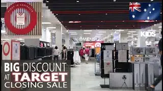 BIG DISCOUNT AT TARGET CLOSING SALE (MACQUARIE CENTRE): Filipino in Australia looking for sale items