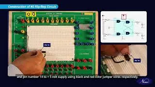 Verify the truth tables of flip - flop ICs (RS,D,T,JK,MSJk) LEDs- part -1|NIMI| DIGITAL|ENGLISH|