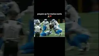 Lions - Falcons match was Suspended after the Horrific injury to Morice Norris
