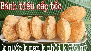 Bánh tiêu kiểu mới 4.0, dai mềm ngon siêu dễ làm. Pepper cake 🤗
