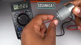 Como probar motor eléctrico usando el multimetro digital  (método 1)