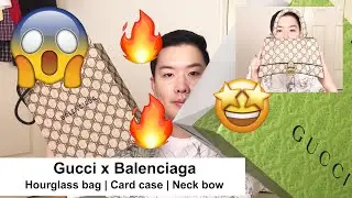 Gucci x Balenciaga 'The Hacker Project': Hourglass bag | Card case | Neck bow