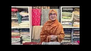 Bin Saeed Emb Cutwork Luxury Lawn Emb!!Contact +917835999095!!