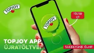 Topjoy App &Uacute;jrat&ouml;ltve - T&ouml;ltsd le!