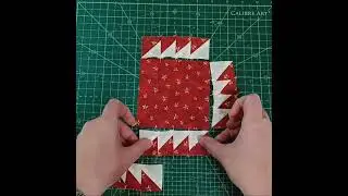 Massachusetts Quilt Block | 50 State Quilt Series | HST + Partial Seams #quilted #quiltshorts