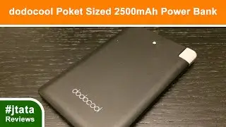 Pocket Sized 2500mAh Power Bank w/ Built in Micro USB Cable from dodocool