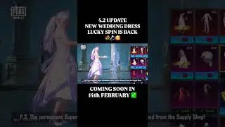 4.2 lucky spin new wedding dress 😳🔥 #bgmi #pubgmobile #bgmi42update #pubg #bgmiindia #bgmishorts