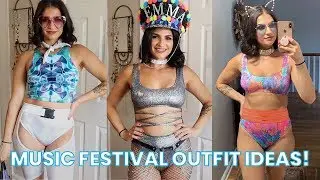 What I'm Wearing to Imagine Music Festival | Rave Clothing Ideas & Try On