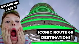 ICONIC ROUTE 66 DESTINATION | SMALLEST NATIONAL PARK | Pops 66 Soda | Oklahoma Road Trip | Part 2