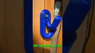 Testing the 3D printable Tinkercad double hanger Bent Pipe Mastery!