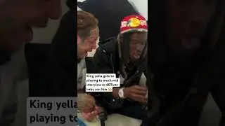 King yella starts playiing to much so this happens 😳#kingyella #607unc #viral ##funny  #comedyfilms