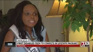 Miss Mauldin Teen USA becomes first disabled person to win pageant