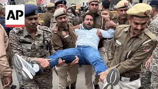 Hundreds protest against billionaire Gautam Adani in India