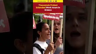 #watch | Massive protests erupt in Greece over extended work hours #laborwork #greece #protestnews