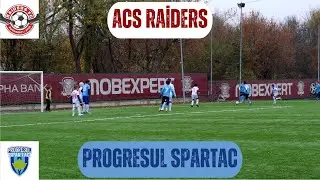 ACS Raiders - Progresul Spartac ( Grupa 2013 ) Campionat fotbal AMFB 26.11.2023