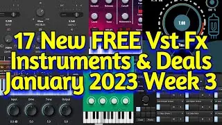 17 лучших новых БЕСПЛАТНЫХ VST-плагинов, VST-инструментов, наборов сэмплов и новогодних предложений &mdash; ЯНВАРЬ 2024, неделя 3