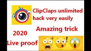 🔴Live Proof.Clipclaps unlimited hack tricks 2020 | ClipClaps App Hack Bangladesh | ক্লিপক্লাপ হ্যাক