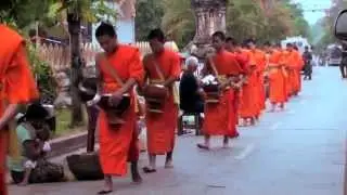 Luang Prabang The Alms Ceremony