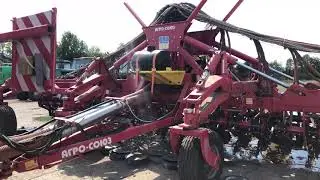 Внесення рідких добрив. Система контролю &laquo;Record&raquo; на зерновому комплексі 