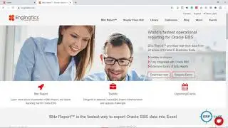 Blitz Report in Oracle EBS R12