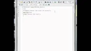 Matlab Basics Tutorial-6: How to use Functions | How to write Script file in matlab