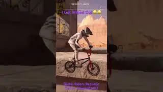 I Got Knocked TF Out In Riders Republic😂😂 #gaming #ridersrepublic #rider #fun #fail #funny #lmao