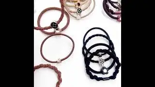 Basic Hair Ties for Women,High Elastic Hair Band Ponytail Holders, Hair Ornament Headwear Rope