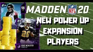 ALL THE BRAND NEW POWER UP EXPANSION PLAYERS! | MADDEN 20 ULTIMATE TEAM |