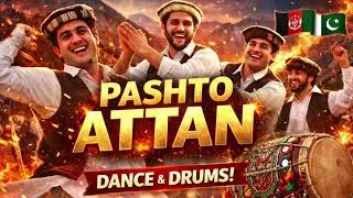 Attan Song | Traditional Pashto Rhythm | Afghan Folk Music