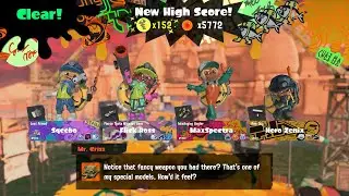 152 Golden Eggs on Um'ami Ruins - Splatoon 3 Big Run