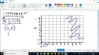 Motion Map to Position Time Graph Example #1
