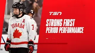 Bozek: 'Canada showcased their style of hockey in the first period'