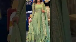 lastest anarkali suit #plazo #suit #fancy #dress #outfit #shortsfeed #shorts #viralvideo #style