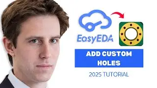 How to Add Hole in EasyEDA | Custom Hole (2025 Guide)