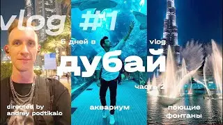VLOG №2: ДУБАЙ. МЕТРО ДУБАЯ. ПОЮЩИЕ ФОНТАНЫ. АКВАРИУМ ДУБАЙ МОЛЛ. ПРОГУЛКА ПО ГОРОДУ.