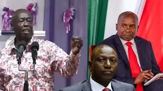 PRESIDENT RUTO AND KINDIKI PANIC AS FIERY GACHAGUA HITS BACK WHILE SPEAKING IN MURANG'A!