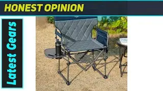 TIMBER RIDGE Directors Chair: The Ultimate Outdoor Comfort Upgrade!