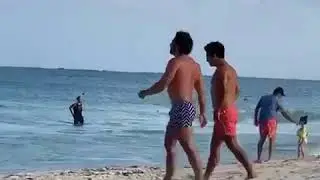 Lambda Garc&iacute;a es captado en #Tulum con su actual pareja, #LujaDuhart , y eso lo pone #EnLaMira