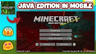 Download Java Edition In Mobile I Only 3 Minutes I java edition ko mobile me kaise download kare