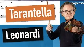 Leonardi: Tarantella | Violin Sheet Music | Piano Accompaniment