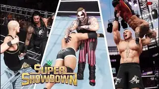 WWE 2K20: Super Showdown 2020 Full Show - Prediction Highlights