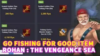 LET'S TRY FISHING - ROHAN : THE VENGEANCE SEA MMORPG GAME
