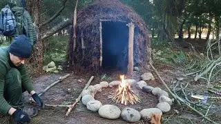 Survival Skills: My Home in the Woods - ASMR&FİRE